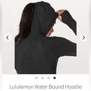 Lululemon athletica waterbound hoodie/cover-up